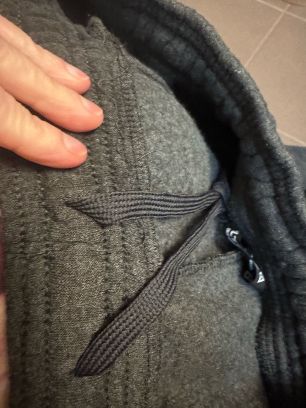 NEW! 2 ULTRA PERFORMANCE Fleece Joggers Sweatpants Gray Black Men’s SZ SM NWOT - Picture 13 of 16